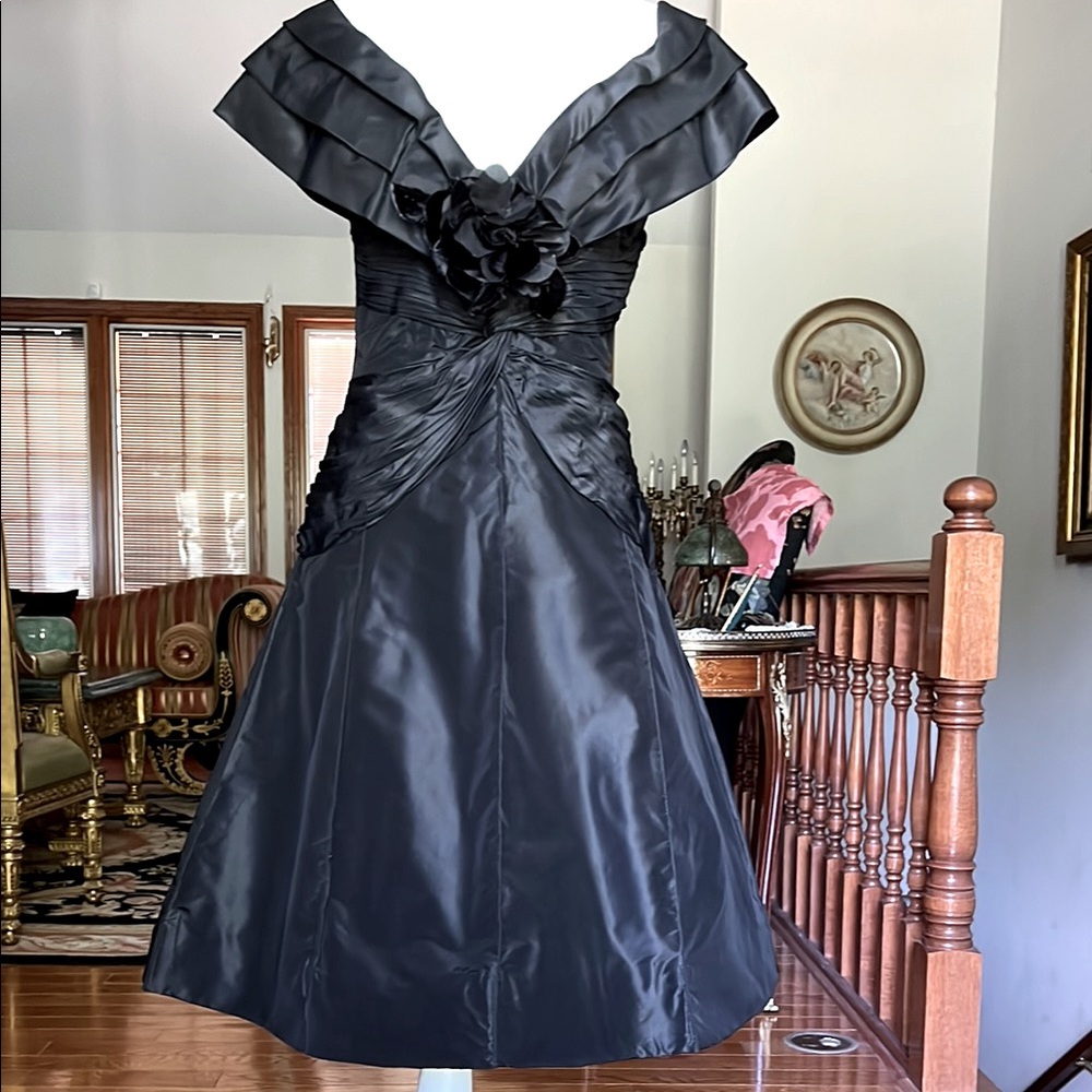 ARNOLD SCAASI couture evening dress